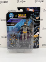 Jakks Pacific DC x Sonic the Hedgehog Batman & Shadow