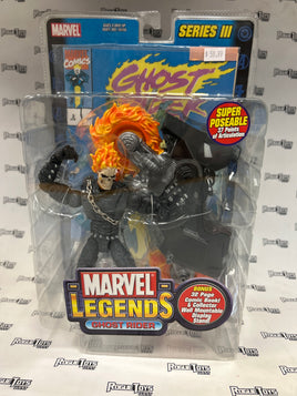 Toy Biz 2002 Marvel Legends Series III (Series 3) GHOST RIDER with motorcycle