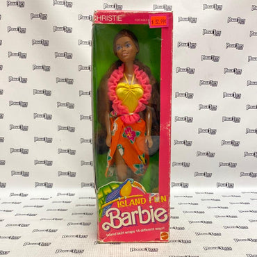 Mattel 1987 Barbie Island Fun Christie Doll - Rogue Toys