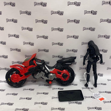 Hasbro GI Joe Classified Baroness Retro With Coil Motorcycle