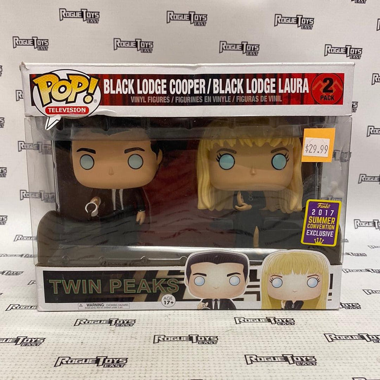 Funko pop! television twin peaks black lodge cooper / black lodge laur