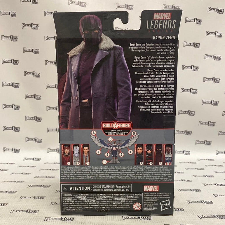Hasbro Marvel Legends The Falcon and the Winter Soldier Baron Zemo