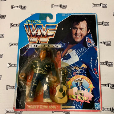 Hasbro 1990 Titan Sports WWF Honky Tonk Man With Rattle and Roll - Rogue Toys