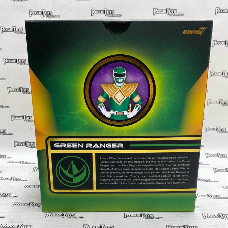 Super 7 Mighty Morphin Power Rangers Ultimates Green Ranger - Rogue Toys
