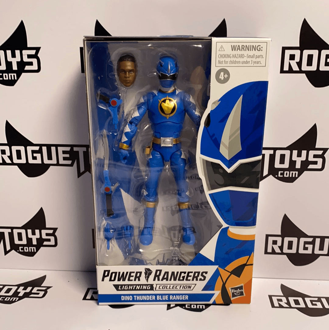 Hasbro Power Rangers Lightning Collection Dino Thunder Blue Ranger| Rogue  Toys