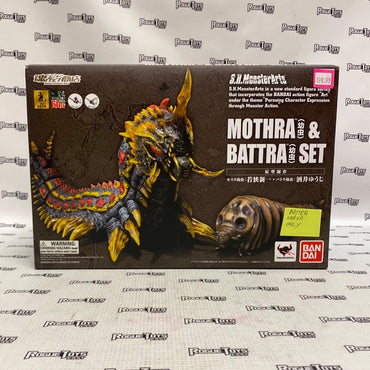 Bandai S.H.MonsterArts Mothra & Battra Set (Battra Larva Only) - Rogue Toys