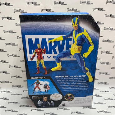 Marvel Universe Iron Man with Goliath - Rogue Toys
