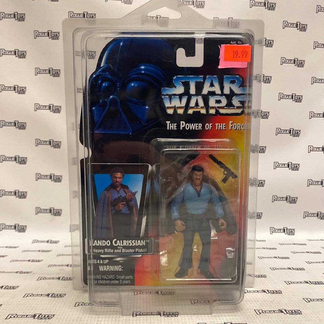 Kenner Star Wars The Power of the Force Lando Calrissian with Heavy Rifle and Blaster Pistol - Rogue Toys