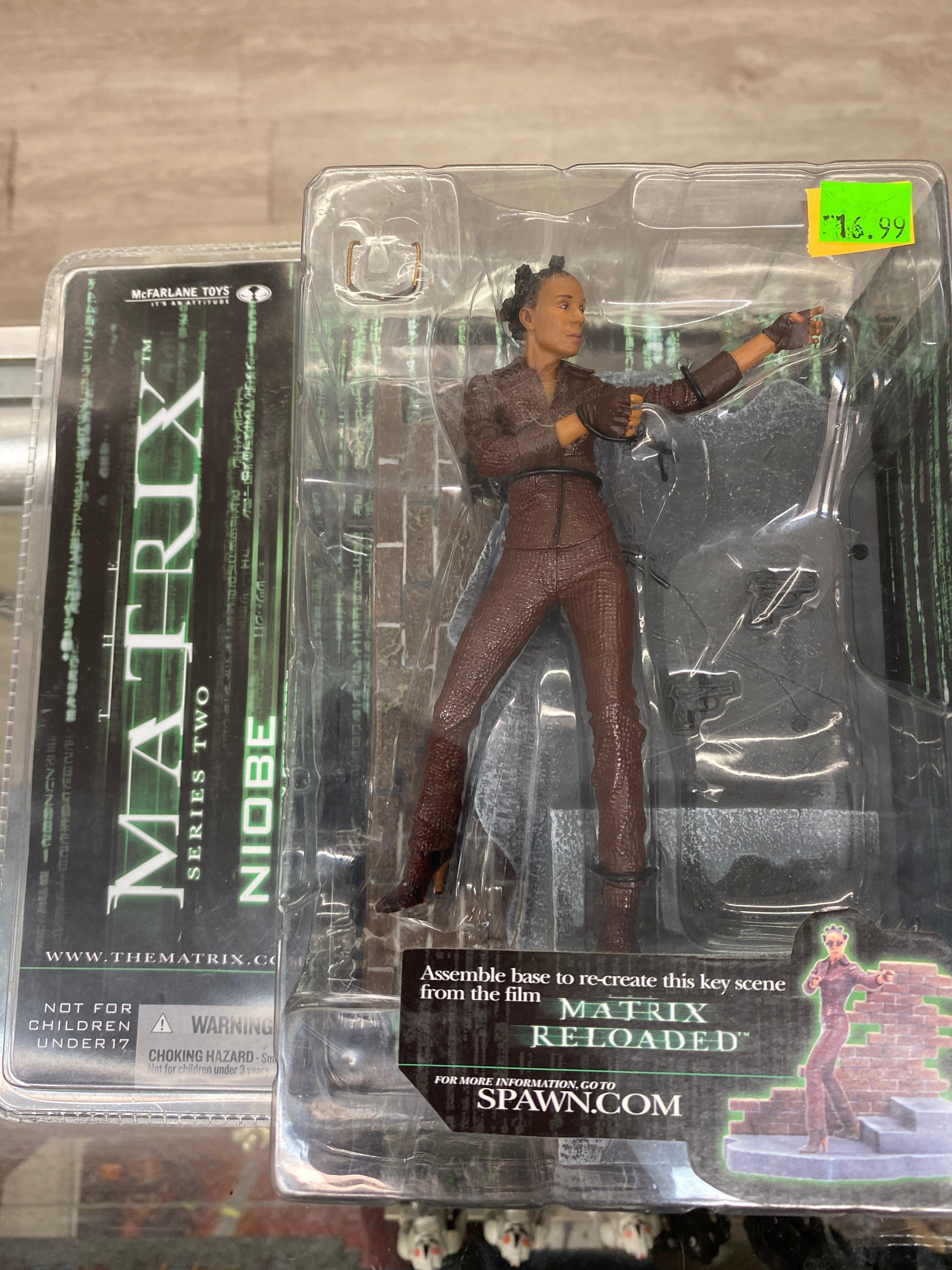 McFarlane Matrix : Reloaded Niobe - Rogue Toys