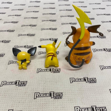 Pokémon Battle Pack Pikachu Evolution: Pichu, Pikachu, & Raichu 3-Pack - Rogue Toys