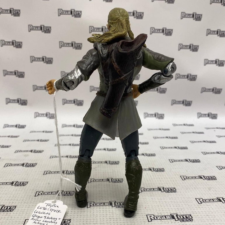 ToyBiz The Lord of the Rings: The Fellowship of the Ring Legolas (Dagger Slashing + Arrow Launching Actions)