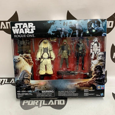 Star Wars Rogue One Kohl’s 4-Pack Exclusive Rebel Commando Pao, Moroff, Death Trooper & Stormtrooper - Rogue Toys