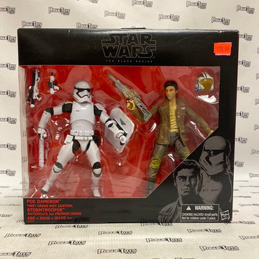 Hasbro Star Wars The Black Series Poe Dameron & First Order Riot Control Stormtrooper - Rogue Toys