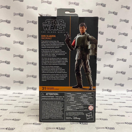 Hasbro Star Wars The Black Series Star Wars: The Mandalorian Din Djarin (Morak) - Rogue Toys