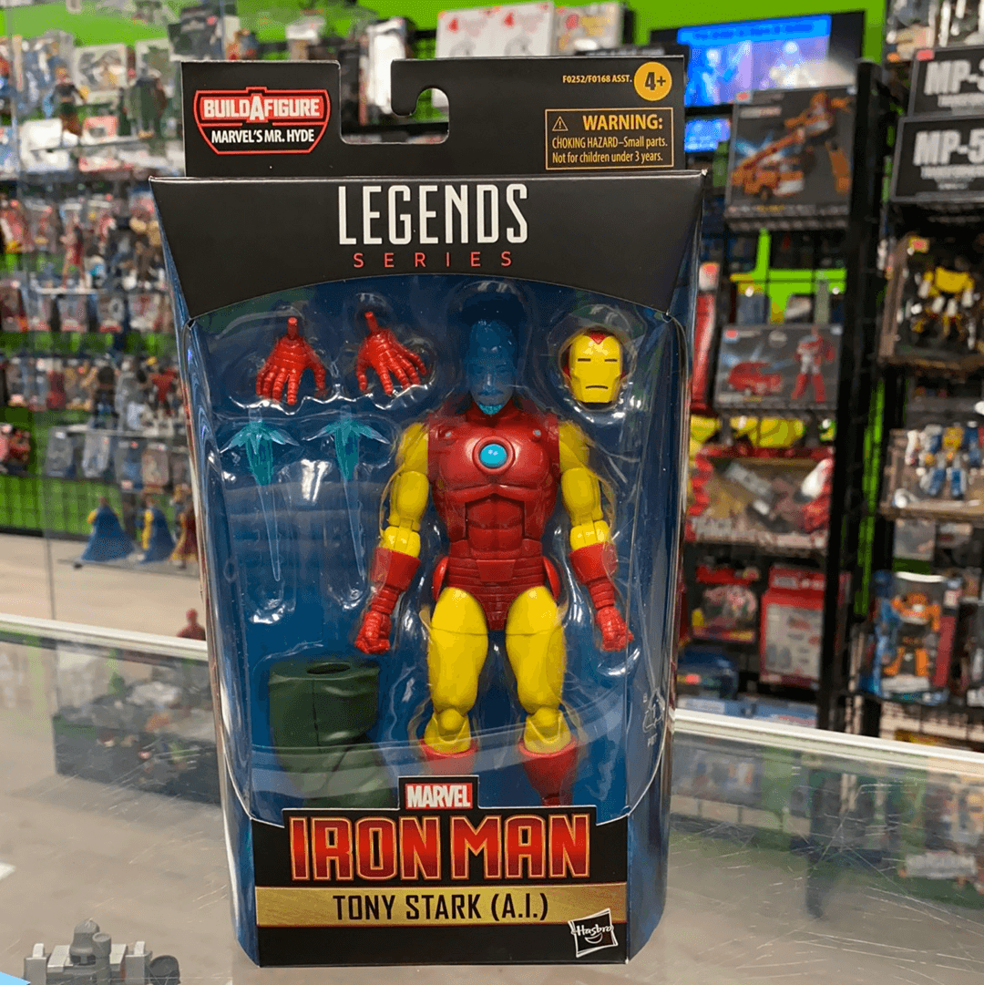 Hasbro Marvel Legends Iron Man Tony Stark A.I. BAF Mr. Hyde - Rogue Toys