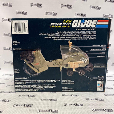 Hasbro 1985 GI Joe L.C.V. Recon Sled (Low Crawl Vehicle) - Rogue Toys