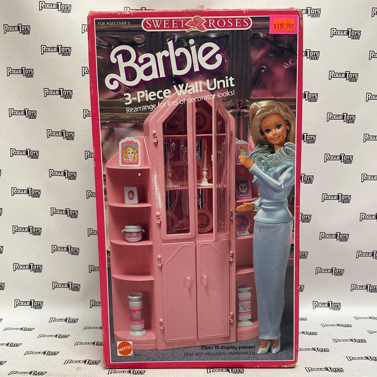 Mattel 1987 Barbie 3-Piece Wall Unit - Rogue Toys