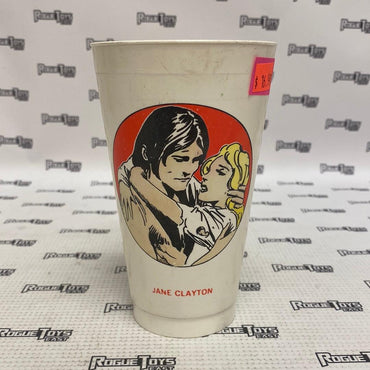 1973 7-Eleven Slurpee Cup DC Comics Tarzan & Jane Clayton