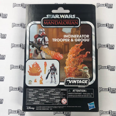Kenner Star Wars The Vintage Collection The Mandalorian Incinerator Trooper & Grogu - Rogue Toys