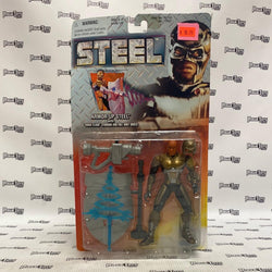Kenner Steel Armor-Up Steel w/ “Sonic Flash” Stungun & Full Body Shield - Rogue Toys