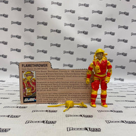 Hasbro GI Joe 1984 Flamethrower (Incomplete) - Rogue Toys