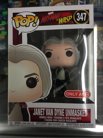 Funko POP! Ant-Man and the Wasp Janet Van Dyne Unmasked #347 Exclusive - Rogue Toys