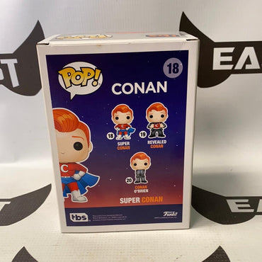 Funko POP! Television Conan O’Brien Super Conan #18 (GS) - Rogue Toys