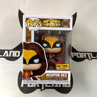 Funko POP Infinity Warps Weapon Hex #865 Hot Topic Exclusive - Rogue Toys