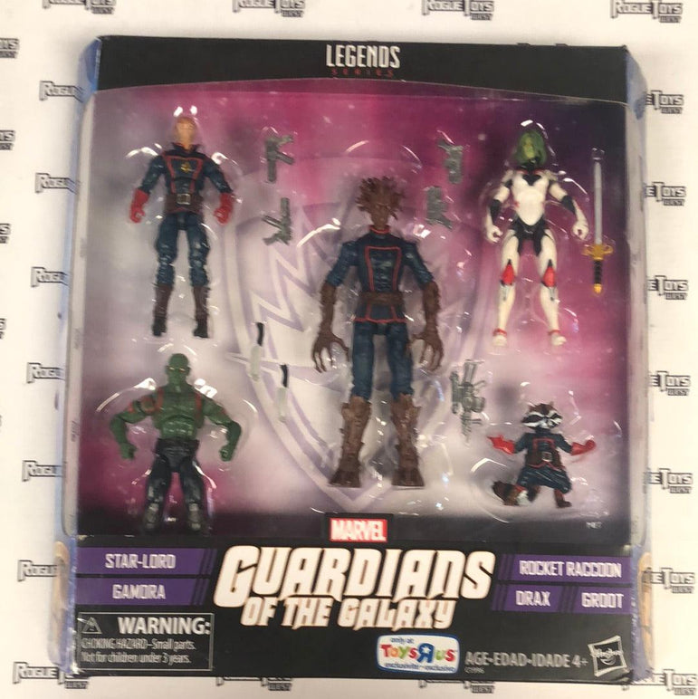 Exclusive Marvel Legends Series Star-Lord Guardians of the Galaxy Figure.