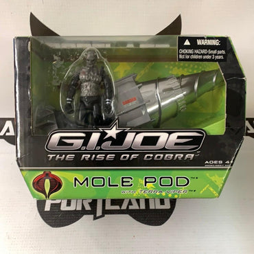 GI JOE Rise of Cobra Mole Pod with Terra Viper - Rogue Toys