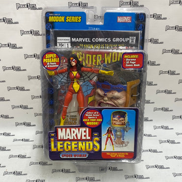 Toy Biz Marvel Legends MODOK Series Spider-Woman Po