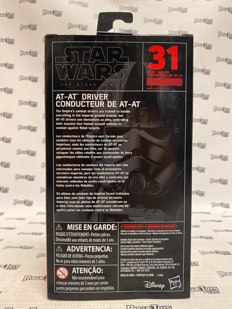 Hasbro Star Wars The Black Series AT-AT Driver - Rogue Toys