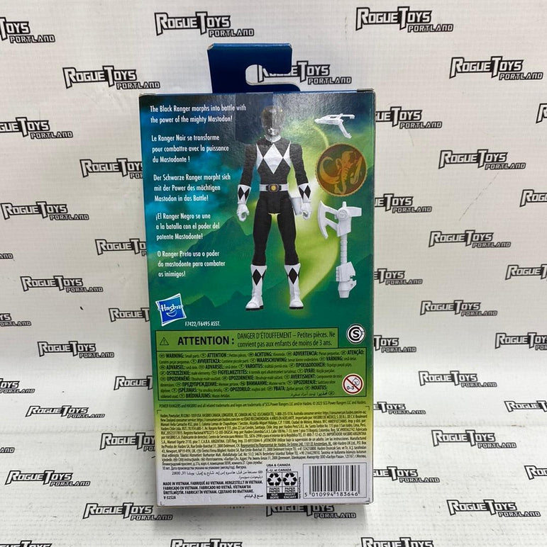 MMPR Mighty Morphin Black Ranger - Rogue Toys