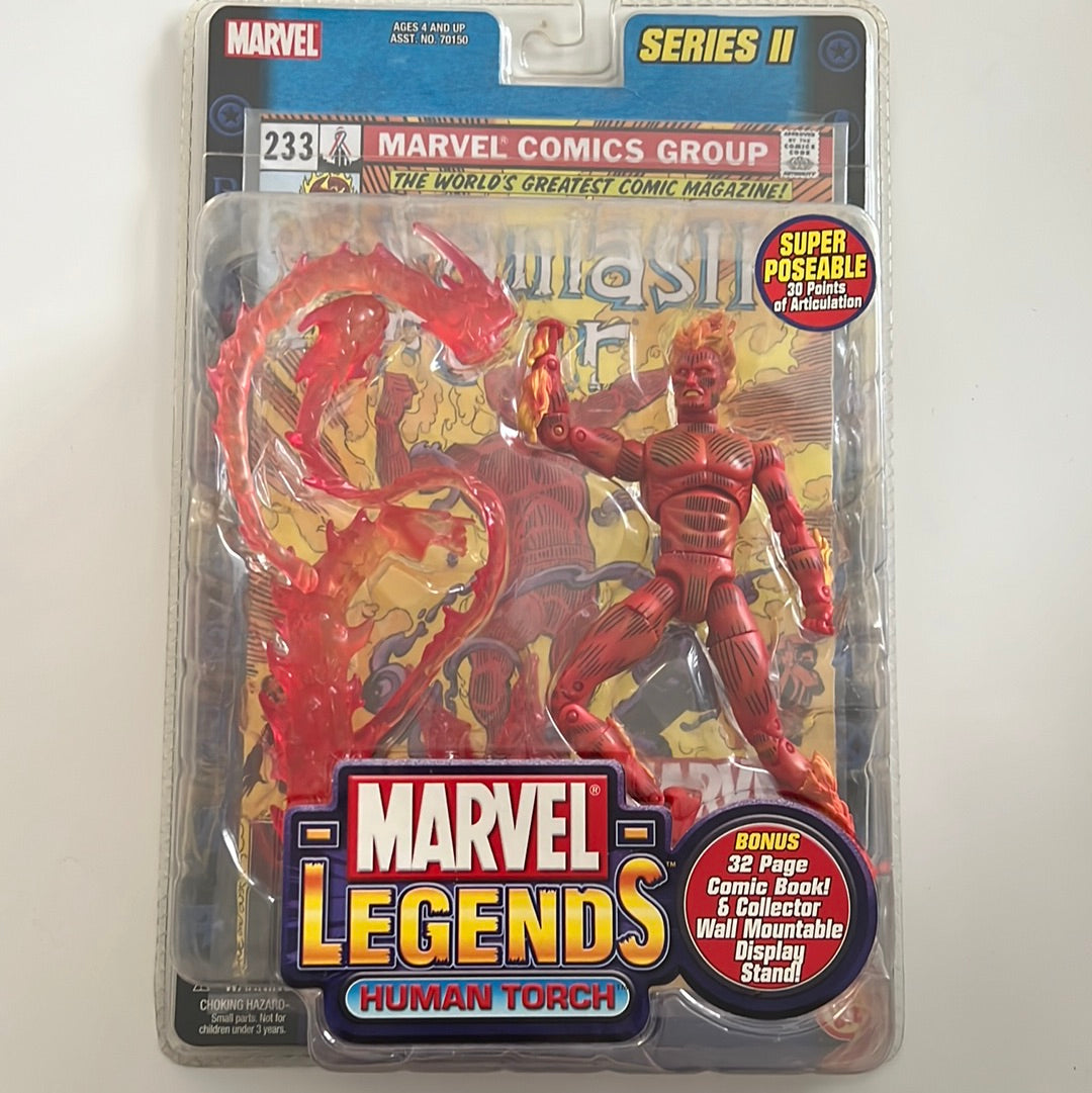 Toy Biz Marvel Legends Human Torch (series II)