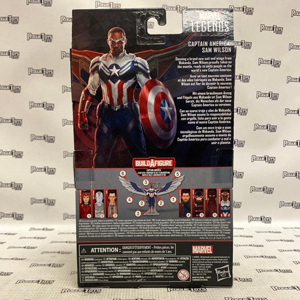 Hasbro Marvel Legends The Falcon and the Winter Soldier Captain America (BuildAFigure Captain America Flight Gear) - Rogue Toys