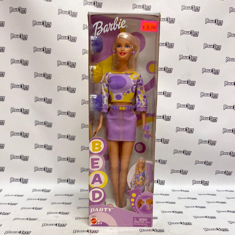 Mattel 2002 Barbie Bead Party Doll - Rogue Toys