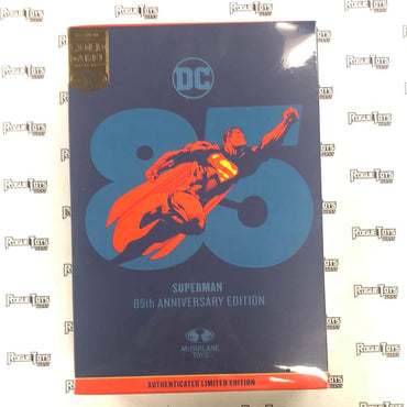 McFarlane DC Gold Label Superman 85th Anniversary Edition Authenticated Limited Edition SDCC 2023 - Rogue Toys