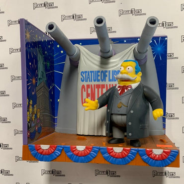 Playmates The Simpons World of Springfield Statue of Liberty Centennial Playset - Rogue Toys