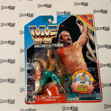 Hasbro 1990 Titan Sports Jake The Snake Roberts with Python Punch - Rogue Toys