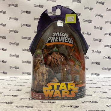 Hasbro Star Wars: Revenge of the Sith Sneak Preview Wookiee Warrior - Rogue Toys