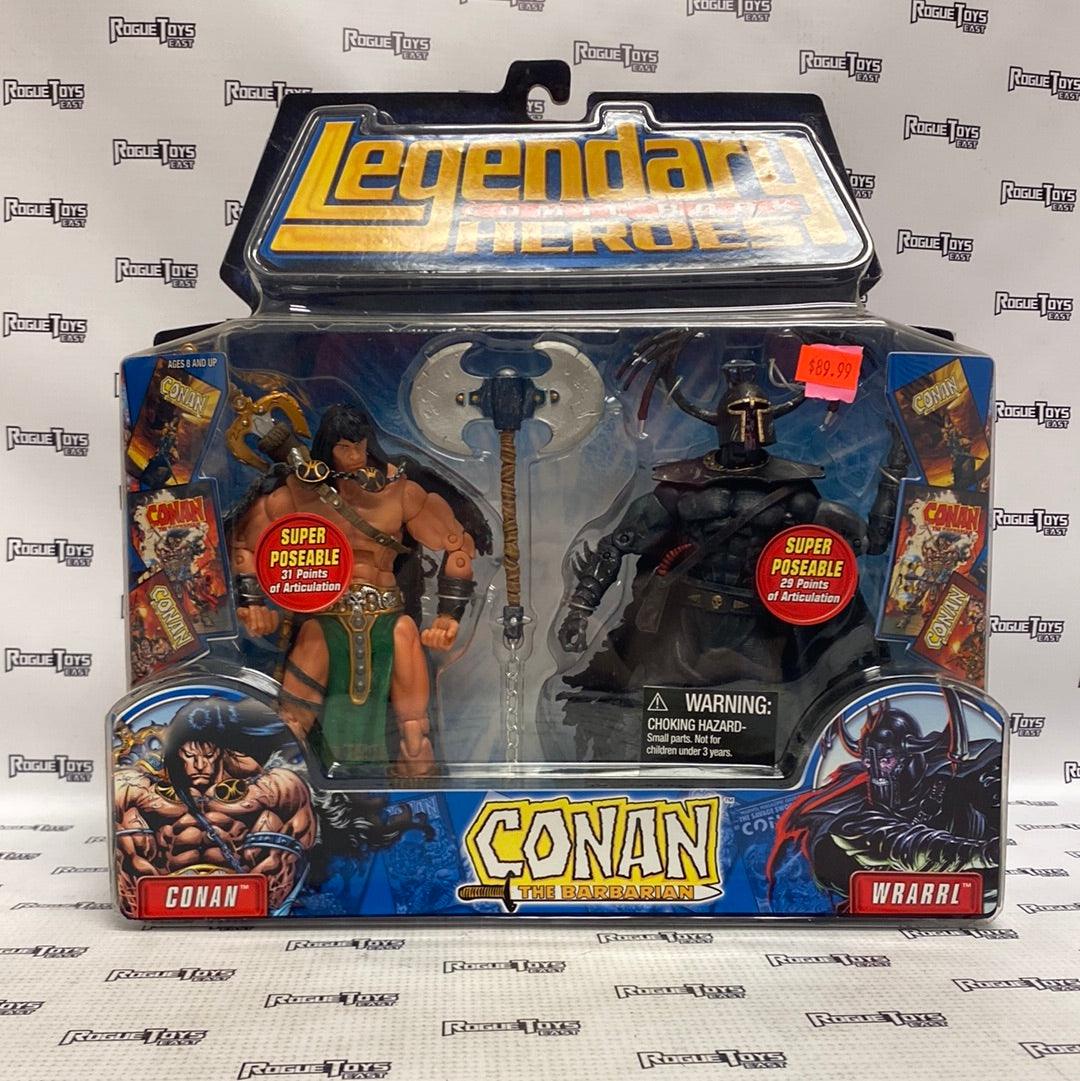 Marvel Toys Legendary Comic Book Heroes Conan the Barbarian Conan & Wrarrl Figures