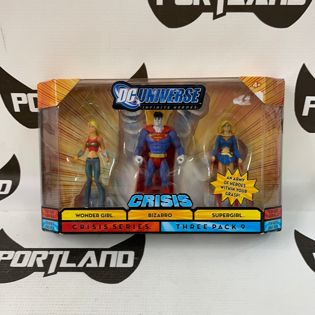 DC Universe Infinite Heroes Crisis Wonder Girl, Superman and Supergirl - Rogue Toys