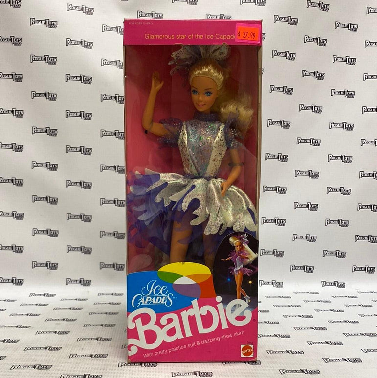 Mattel 1990 Barbie Ice Capades Doll - Rogue Toys