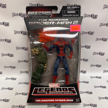 Hasbro Marvel Legends Infinite The Amazing Spider-Man 2 The Amazing Spider-Man (BuildAFigure Green Goblin) (Missing Only Tail of Fireball)