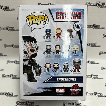Funko POP! Marvel Captain America Civil War Crossbones (Battle Damage) (Target Exclusive) - Rogue Toys