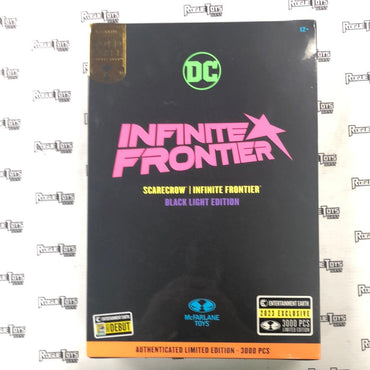 McFarlane DC Gold Label Scarecrow Infinite Frontier Black Light Edition Authenticated Limited Edition SDCC 2023 - Rogue Toys