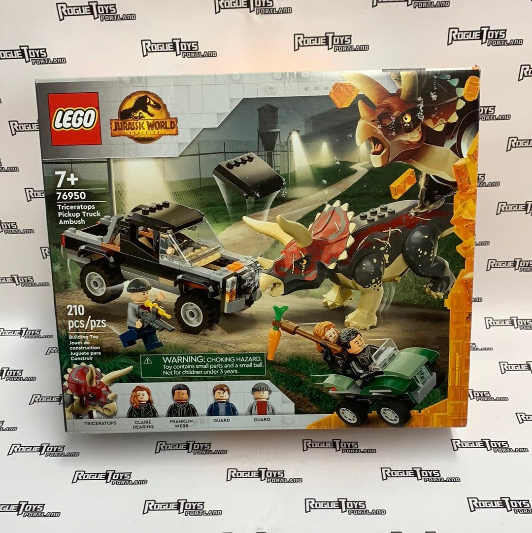 LEGO 76950 Jurassic World Dominion Triceratops Pickup Truck Ambush - Rogue Toys