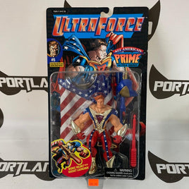 Galoob Ultra Force All American Prime Ultra Hero - Rogue Toys