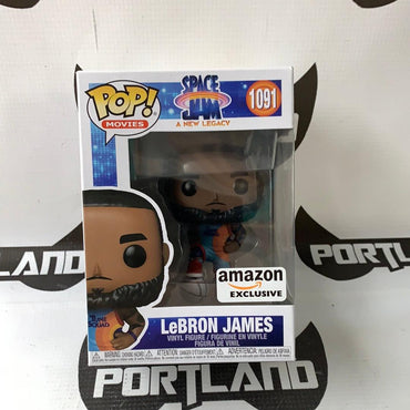 Funko POP! Movies Space Jam A New Legacy LeBron James #1091 Amazon Exclusive - Rogue Toys