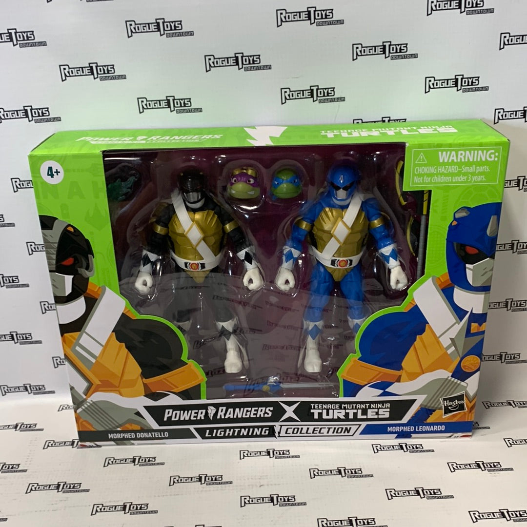 Pack 2 figurines Morphed Donatello & Morphed Leonardo - Power Rangers x TMNT Lightning Pack 2 figurines Morphed Donatello & Morphed Leonardo - Power Rangers x TMNT Lightning
